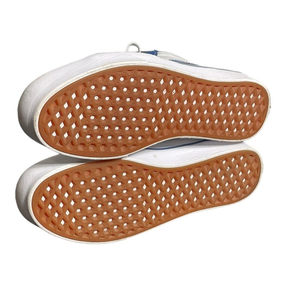 Vans High Top Sneaker Blue White Men’s Size 8 Womens Size 9.5 SB5 - Picture 10 of 11